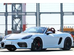 718スパイダー 718スパイダー 1オーナー スポクロ スポエグ SpyderクラシックインテリアPKG  PDLS付きLEDヘッドライト OP20インチサテンブラックAW 2ゾーンAC シートヒーター 最終23yモデル 700km 中古車画像