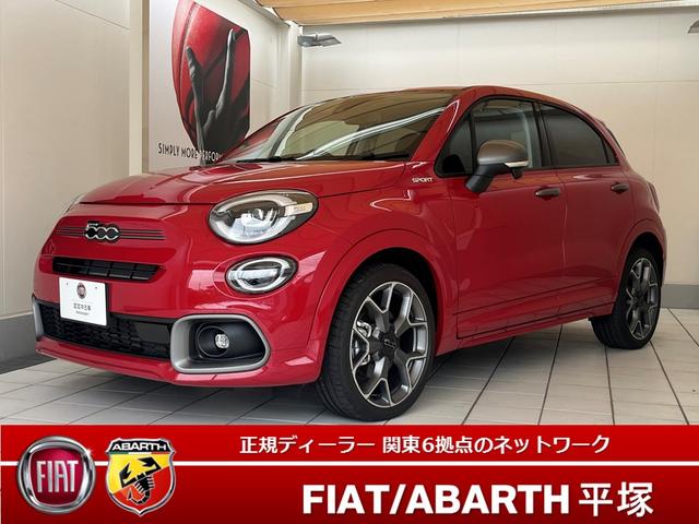 ５００Ｘ(フィアット) スポーツ　登録済未使用車　新車保証継承　シートヒーター　革シート　バックカメラ 中古車画像