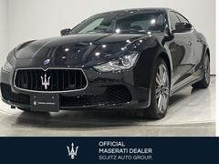 マセラティ　ギブリ　３．０　認定中古車　黒革　スポーツペダル