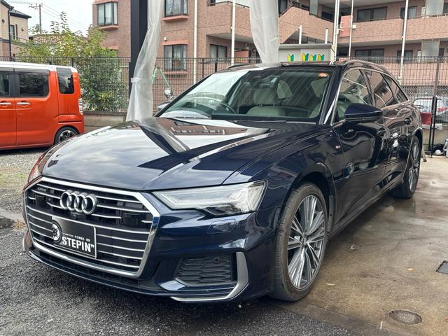 Ａ６アバント(アウディ) ５５ＴＦＳＩクワトロ　デビューパッケージ　リアコンフォートＰＫＧ　アシスタンスＰＫＧ　パワーアシストＰＫＧ　白革シート　前後サンルーフ　ＨＤマトリクスＬＥＤヘッドライト　バーチャルコックピット　　パワーバックドア　前後ドライブレコーダー 中古車画像