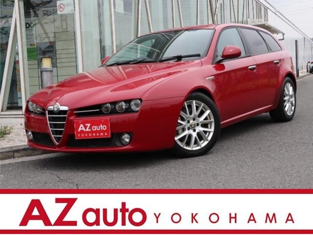 159スポーツワゴン（アルファロメオ）３．２ＪＴＳ　Ｑ４　Ｑトロニックセレクティブ　４ＷＤ　茶レザー内装　ナビ＋ＴＶ　Aftermarketサス 中古車画像