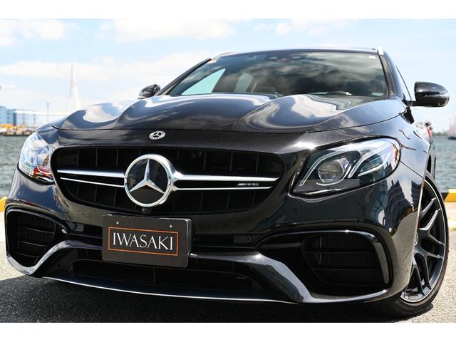 Ｅ６３　Ｓ　４マチック＋　ステーションワゴン　法人禁煙屋根保管全ディーラー整備ＯＰエクスクルーシブブラックフルレザーインテリアパノラマルーフカーボンインテリアベンチレーターシートキック電動テールゲートキーレスゴーオプシディアンブラック＆黒本革