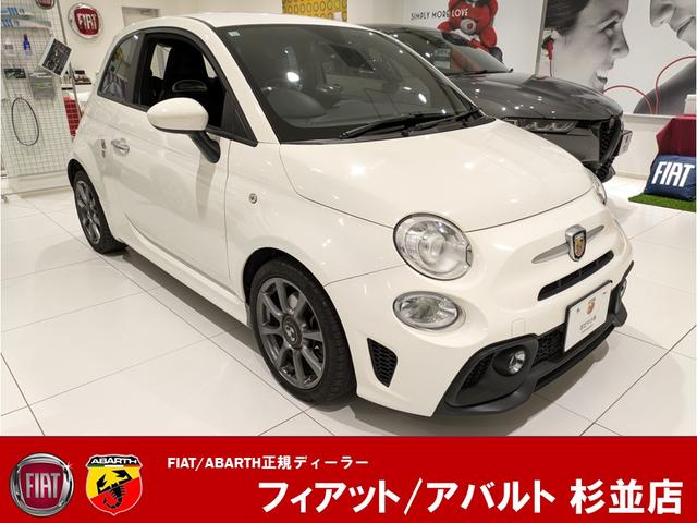 アバルト５９５(フィアット) ベースグレード　ワンオーナー　レコモンマフラー　パドルシフト　キセノンヘッドライト　ドラレコ前後　ＥＴＣ　Ｃａｒｐｌａｙ　リアパークセンサー　純正１６インチアルミ 中古車画像