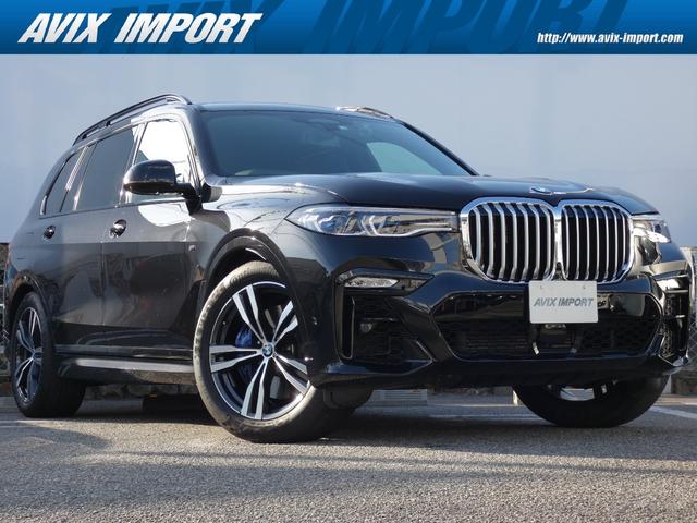 Ｘ７(BMW) ｘＤｒｉｖｅ　３５ｄ　Ｍスポーツ　ドライビングアシストプロフェッショナル　パーキングアシストプラス　ウェルネスＰＫＧ　茶革　エアサス　シートヒーター　ベンチレーション　パノラマＳＲ　Ｒエンター　２１ＡＷ　６人乗り　禁煙　１オナ 中古車画像