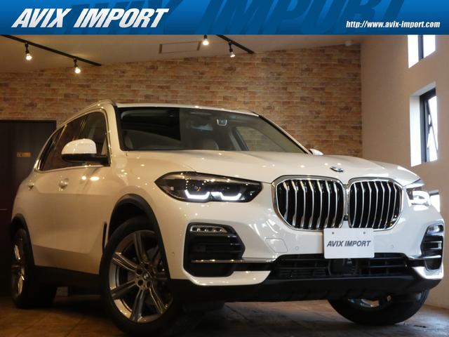 ＢＭＷ Ｘ５ ｘＤｒｉｖｅ　３５ｄ　新車保証　１オーナー　禁煙　パノラマＳＲ　茶革　ナビ　ＴＶ　全周カメラ　ＡＣＣ　ＰＴＳ　パワーシート　シートヒーター　ｈａｒｍａｎ／ｋａｒｄｏｎ　パワートランク　アダプティブＬＥＤライト　２０ＡＷ