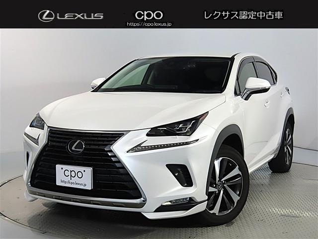 NX(レクサス) NX300h Iパッケージ 18インチアルミホイール アダプティブハイビームシステム パーキングサポートブレーキ(静止物) レーダークルーズコントロール(全車速追従機能付) ブラインドスポットモニター 三眼フルLEDヘッドランプ 中古車画像