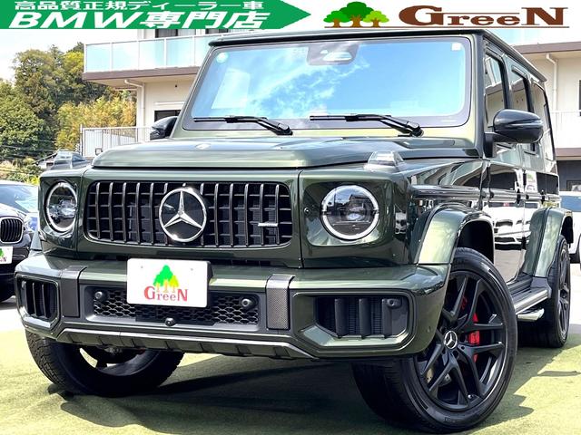 Ｇクラス(AMG) Ｇ６３　ローンチエディション　ＡＭＧナイトＰＫＧ　左Ｈ　走行４９キロ　特別仕様カラー　黒本革 中古車画像