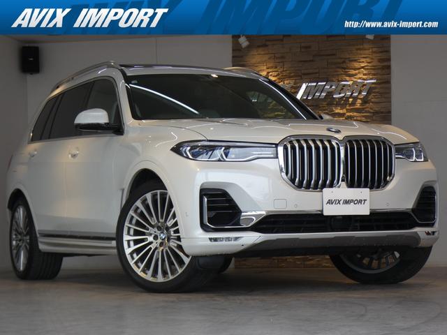 Ｘ７(BMW) ｘＤｒｉｖｅ　３５ｄ　デザインピュアエクセレンス　６人乗　スカイラウンジパノラマＳＲ　アイボリー革　ドライビングアシストプロ 中古車画像