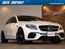 Ｅ６３　Ｓ　４マチック＋　ＡＭＧカーボン＆ＥＸＣ－ＰＫＧ　Ｖ８ツインターボ　右Ｈ正規Ｄ車　パノラミックＳＲ　茶ナッパ革　シートヒーター＆ベンチレーター　ＨＤＤナビ　Ｂｕｒｍｅｓｔｅｒ　全周カメラ＆ＰＴＳ　ＨＵＤ＆ＲＳＰ　赤キャリパー　純正２０ＡＷ　禁煙１オナ(1枚目)