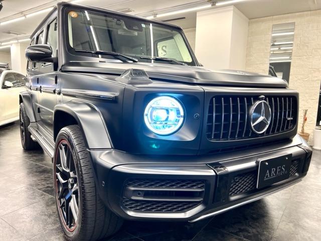 メルセデスＡＭＧ Ｇクラス Ｇ６３　ＡＭＧレザーエクスクルーシブパッケージ　エディション１ＡＷ　純正２本出しマフラー