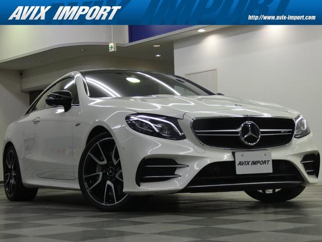 メルセデスＡＭＧ Ｅ５３　４マチック＋　クーペ（ＩＳＧ搭載モデル）　ＥＸＣ－ＰＫＧ　右Ｈ正規Ｄ車　パノラミックＳＲ　黒ナッパ革　シートヒーター＆ベンチレーター　純正ＨＤＤナビ地デジ　Ｂｕｒｍｅｓｔｅｒ　全周カメラ＆ＰＴＳ　ＨＵＤ＆レーダーＳＰ　純正２０インチＡＷ