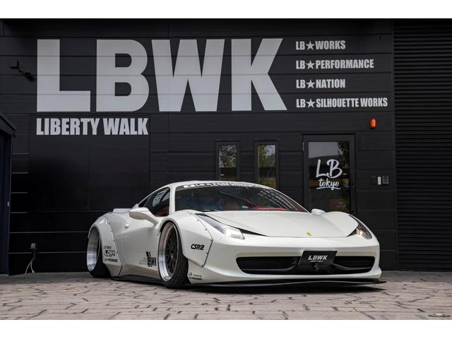 フェラーリ 458イタリアベースグレード lb works 458 full completeの中古車 車体価格28万円 10 平成22 年式 走行1 8万キロ 車体色ホワイト 埼玉県鶴ヶ島市脚折町1 10 1 obuchi motorsの在庫 グーネット中古車 フェラーリ 458イタリアベースグレード lb works 458 full completeの中古車 車体価格28万円 10 平成22 年式 走行1 8万キロ 車体色ホワイト 埼玉県鶴ヶ島市脚折町1 10 1 obuchi motorsの在庫 グーネット中古車