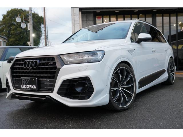 Ｑ７(アウディ) ３．０ＴＦＳＩクワトロ　Ｂ＆Ｏサウンド　パノラマＳＲ　リアエンターテイメント　ＡＢＴエアロキット　ＡＢＴカーボンインテリア　ｒｄｄブレーキローター 中古車画像