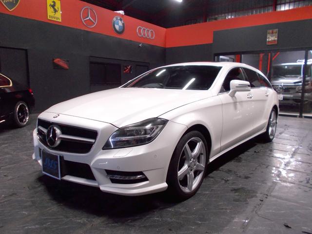 ＣＬＳクラス シューティングブレーク ＣＬＳ３５０ブルエフィシューティングＢ　ＡＭＧスポＰ　ディーラー整備車両　整備記録簿　ＢＥセーフティパッケージ　ＡＭＧスポーツパッケージ　衝突軽減ブレーキシステム　レーンキープアシスト　黒革シート　純正ＨＤＤナビ地デジＢカメラ　スペアキー　ＥＴＣ（1枚目）