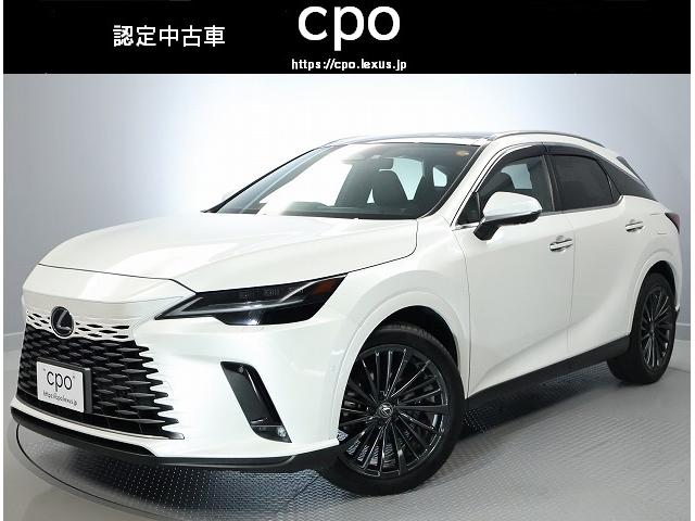 ＲＸ３５０　バージョンＬ　ボディーカラー／ソニッククォーツ／内装／セミアリニン本革／パノラマルーフ／ルーフレール／　おくだけ充電　／輻射ヒーター　／デジタルインナーミラー　認定中古車ＣＰＯ