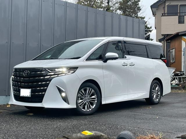 アルファード(トヨタ) Ｚ　登録済未使用車　ＪＢＬプレミアムサウンドシステム　左右独立ムーンルーフ　１４インチ後席ディスプレイ　カラーへッドアップディスプレイ　デジタルインナーミラー 中古車画像