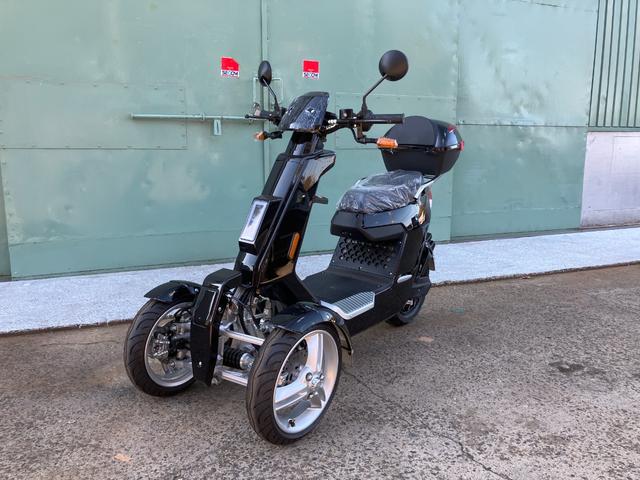 　ＲＥＶＥＲＳＥ　ＴＲＩＫＥＲ　普通免許　２人乗り　ヘルメット不要　速度８０ｋｍ　高速道路走行可　家庭用１００Ｖ