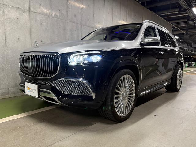 GLS GLS600 4マチック ファーストクラスパッケージ クリスタルホワイトナッパレザー・パノラマルーフ・ブルメスター・リアエンターテイメント・HUD・シートH&C・クーリングボックス・格納式テーブル・23インチ(1枚目)