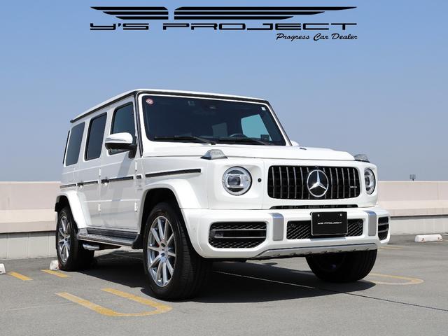 メルセデスＡＭＧ Ｇクラス Ｇ６３　左ハンドル／ＡＭＧレザーエクスクルーシブＰＫＧ／ＡＭＧカーボンインテリアトリム／ラグジュアリーＰＫＧ／ガラスサンルーフ／前席シートベンチレーション／前席シートヒータープラス／Ｂｕｒｍｅｓｔｅｒサウンド