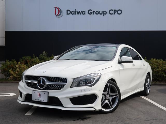 CLA250 ワンオーナー ガラスサンルーフ 走行14000km 純正ナビゲーション TV バックカメラ アダプティブクルーズコントロール 18インチアルミホイール(1枚目)
