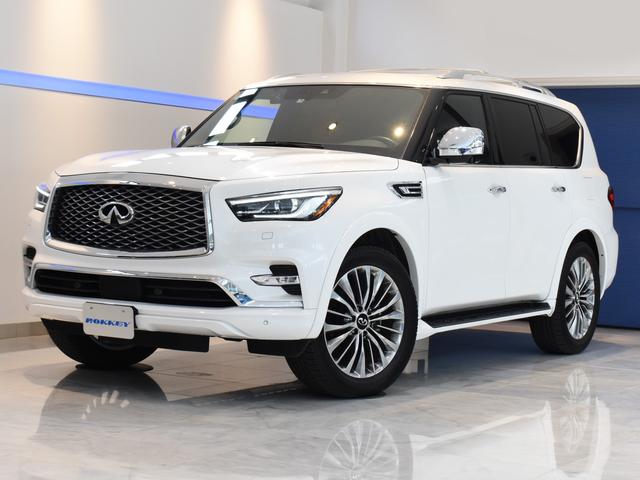 ＱＸ８０(日産) ＱＸ８０　ＬＵＸＥ　ＡＷＤ　２０２１ＭＹ　カナダ新並　サンルーフ　２２ｉｎＡＷ 中古車画像