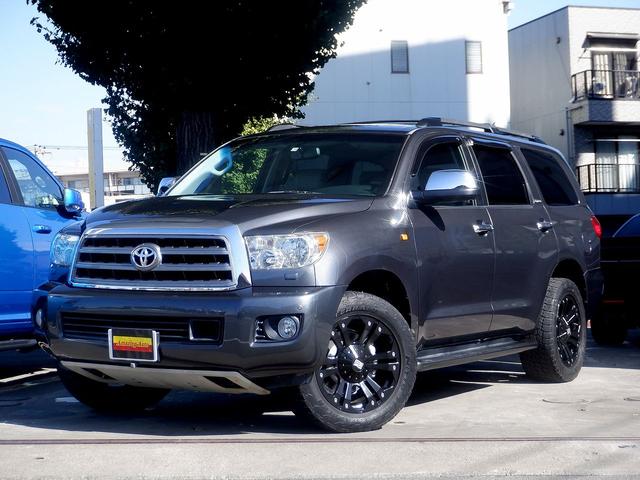 米国トヨタ セコイア プラチナム　４ＷＤ　新車並行車　全席レザーシート