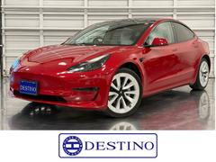 モデル3 ロングレンジ AWD 2022年式/AMDRyzen/ロングレンジ(4WD)ホワイトレザーインテリアOP/19インチアルミホイール 中古車画像