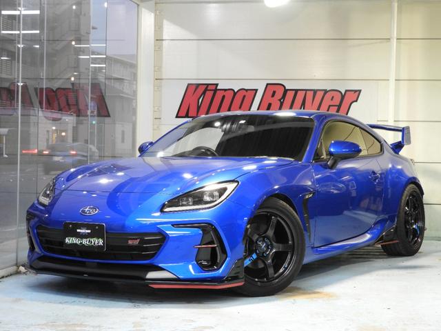 スバル ＢＲＺ Ｓ　１オーナー　ＳＴＩエアロ　リザルトジャパンリアスポイラー　ＲＡＹＳグラムライツ５７ＣＲ　１７インチアルミ　ＲＳ－Ｒダウンサス　フジツボマフラー　アルパインディスプレイオーディオ　前後ドラレコ