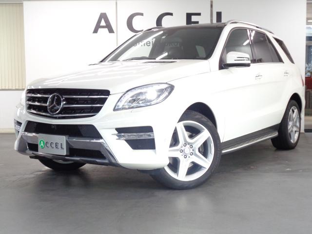 ML350 ブルーテック 4マチック AMGエクスクルーシブ AMGエクスクルーシブPKG レーダーセーフティ パノラマサンルーフ レザーシート&全席ヒーター 純正HDDナビ&TV 360度カメラ キーレスゴー 電動テールゲート ワンオーナー(1枚目)