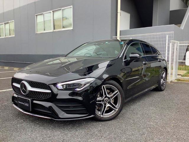 ＣＬＡ２００ｄ　シューティングブレーク　ＡＭＧライン　レーダーセーフティＰＫＧ・ナビＰＫＧ・ＡＭＧライン・純正ドライブレコーダー前付き