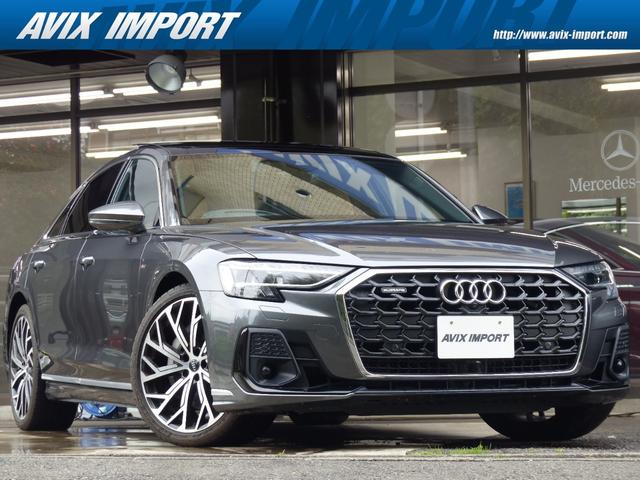 A8後期型 55TFSIクワトロの入庫です!禁煙車! S-Lineスタイリング&インテリアプラス&コンフォート等豪華装備充実!