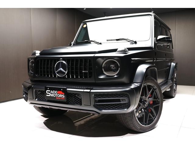 メルセデスａｍｇ ｇクラス ｇ６３ エディションマットブラック ２０１９モデル ｌｈｄ 正規ｄ車の中古車 グーネット中古車