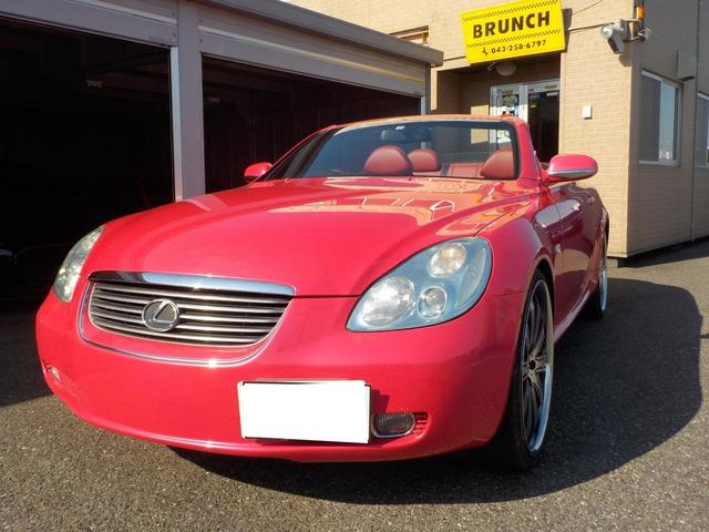 トヨタ ソアラ 430SCV 桜色 フロア5AT 20インチアルミ ... 完成度の高い リミテッドエディション2003 1/10