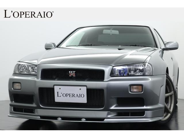 日産 スカイラインｇｔ ｒ ｖスペックｉｉ ニュル 限定車 ｈｋｓマフラー アイバッハサス リミッターカット ターボタイマー 社外ナビ 地デジ ｅｔｃ ドラレコ セキュリティ ｆリップ同色塗装 タイベル交換済の中古車 車体価格ask 02 平成14 年式 走行4 4万キロ 車体色
