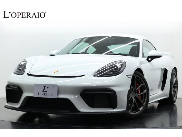 ７１８ケイマン(ポルシェ) ７１８ケイマンＧＴ４　６ＭＴ　１オーナー　クロノＰＫＧ　２０インチアルミ　ＰＡＳＭ　ＧＴサス 中古車画像