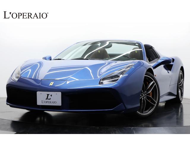 ４８８スパイダー(フェラーリ) Ｆ１　ＤＣＴ　正規ディーラー車　純正２０インチ鍛造アルミ　パッセンジャーディスプレイ　フロントリフト　カーボンＬＥＤステアリング 中古車画像