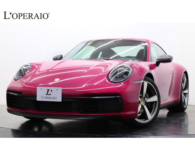 911カレラ（ポルシェ）９１１Ｔ　７ＭＴ　１オーナー　ＯＰ２２８　フルバケットシート　レザー＆スポーツテックスインテリアＰＫＧ　２０／２１インチカレラエクスクルーシブデザインＡＷ 中古車画像