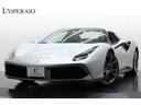 ４８８スパイダー ベースグレード　左Ｈ　紺革　２０インチ鍛造アルミ　フロントリフト　カーボンリアディフューザー　レーシングデイトナシート　カーボンＬＥＤステアリング　ヘッドレスト刺繍　ホワイトレブ　ＪＢＬ　純正ＨＤＤナビ　バックカメラ（1枚目）