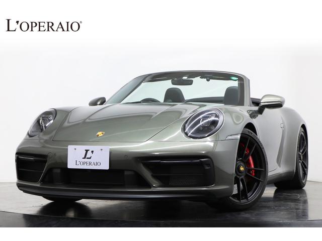 ９１１ ９１１カレラＧＴＳ　カブリオレ　（Ｔｙｐｅ９９２）　Ｃａｒｅｒｒａ　ＧＴＳ　Ｃａｂｒｉｏｌｅｔ　ＰＤＫ　１オーナーフロントリフト　ブラックペイント２０／２１クラシックアルミホイール　ステアリングホイール【新車保証継承令和８年５月迄】