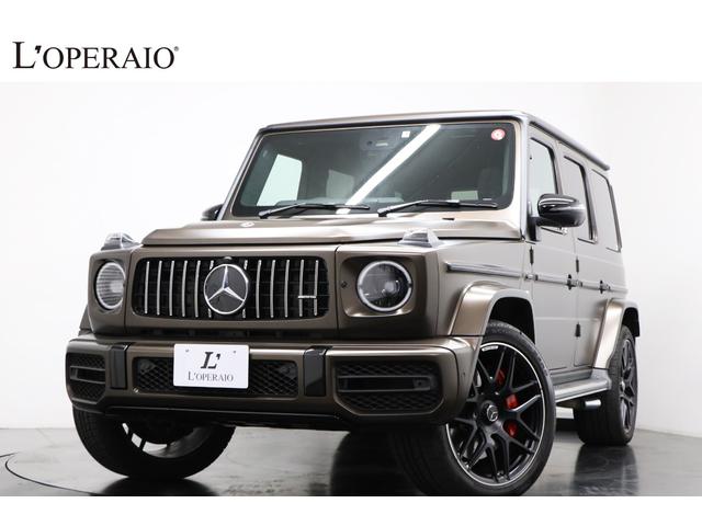 メルセデスＡＭＧ Ｇクラス Ｇ６３　ＡＭＧレザーエクスクルーシブパッケージ　特注色　純正２２インチＡＷ