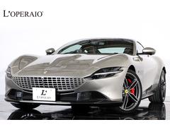 ローマ ベースグレード 走行300km未満 有償色 黒革 20インチ鍛造アルミ カーボンFスポイラー/Rディフューザー 七宝焼 レッドステッチ ベンチレーター カーボンステアリング ADASパック 純正SDナビ 全周囲カメラ 中古車画像