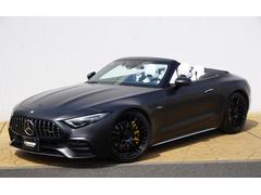 メルセデスＡＭＧ　ＳＬ　ＳＬ４３　左Ｈ　アルペングレー（マットブラックラッピング）ＡＭＧ鍛造２１インチグロスブラック　ナッパレザークリスタルホワイト