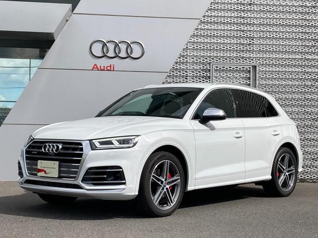 アウディ ｓｑ５ベースグレード 認定中古車 レッドキャリパー レザーｐｋｇ プライバシーガラス ワンオーナー ｍｍｉナビ サラウンドカメラ 電動リアゲート シートヒーター 地デジ ｂｌｕｅｔｏｏｔｈの中古車 車体価格615万円 18 平成30 年式 走行2 2万キロ 車体色