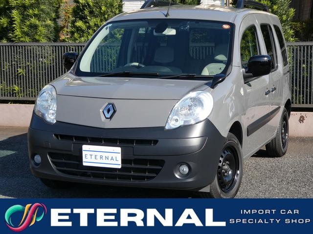 カングー(ルノー) クルール　グリメタン　禁煙車　取説　整備手帳　スペアキー　整備記録９枚　カロッツェリア製ナビ　ワンセグ　Ｂカメラ　１５インチ鉄チンホイール　ルーフレール　前後ドライブレコーダー　ＥＴＣ 中古車画像