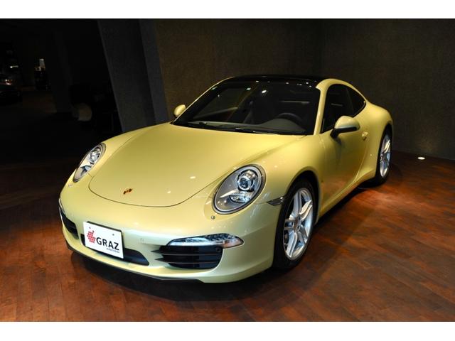 911カレラ サンルーフ 外装色ライムゴールドメタリック(1枚目)