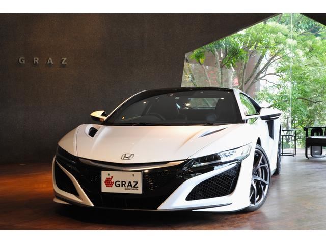 NSX（ホンダ）ベースグレード　カーボンエクステリアＰＫＧ　アップルカープレイ　１３０Ｒホワイト 中古車画像