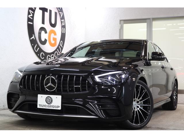 Ｅクラス(AMG) Ｅ５３　４マチック＋　ＥＸＣ＆ＲＳＰ　後期　ＩＳＧ　黒本革　パノＳＲ　ＨＵＤ　ＭＢＵＸ／ＡＲナビＴＶ　スマホ連携　ブルメスタ　３６０カメラ　ＰＴＳ　自動トランク　ＡＭＧエアロ＆２０ＡＷ　ＡＭＧライドＣサス　９ＡＴ　２年保証 中古車画像