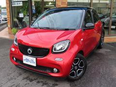 スマートフォーフォー プライム ツイナミック Panasonicストラーダ埋込ナビ リアカメラ 前後ドライブレコーダー 黒革シート 禁煙車 ツインガラスルーフ クルーズコントロール 障害物センサー 盗難防止装置 ETC 中古車画像