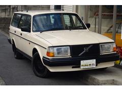 ボルボ　２４０ワゴン　２４０ＧＬＥワゴン　■ボーンホワイト♪■オールＮＥＷペイント　■’９３年ファイナル■ベージュインテリア■ブラウンモケットシート■ブラックアウト■マッドブラック純正コロナＡＷ■ＡＢＳ＆エアバック搭載車■当店メンテナンス車■