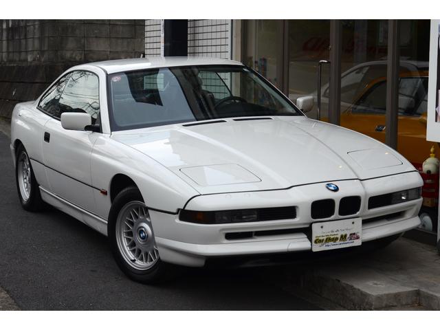 ＢＭＷ ８シリーズ ８４０Ｃｉ　■ホワイトカラー■オールＮＥＷペイント！■純正１６ｉｎＢＢＳアルミ■Ｖ８エンジン■２８６馬力■ブラックレザー■パワーシート■サンルーフ■左ハンドル■正規ディーラー車■当店メンテナンス車両■ノーマル車■